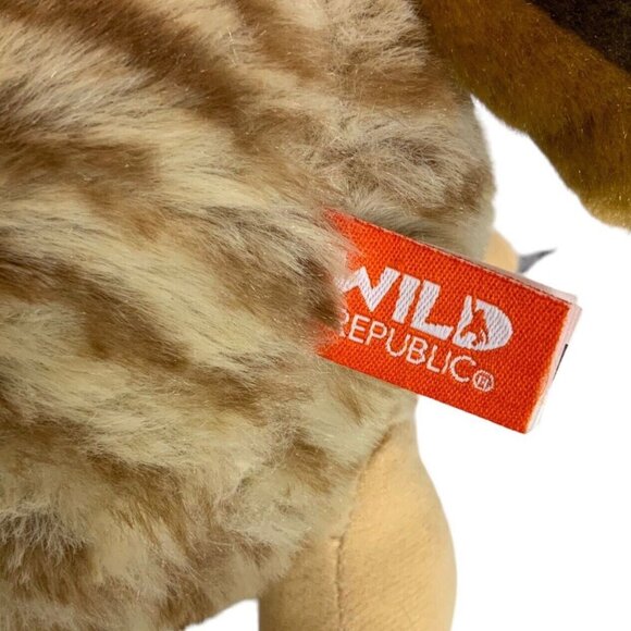 Wild Republic Great Horned Owl Plush Realistic Stuffed Animal Soft Bird Toy 12" - Picture 5 of 6